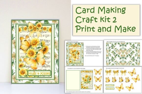 Download Summer Flowers Card Making Kit - Summer Collection