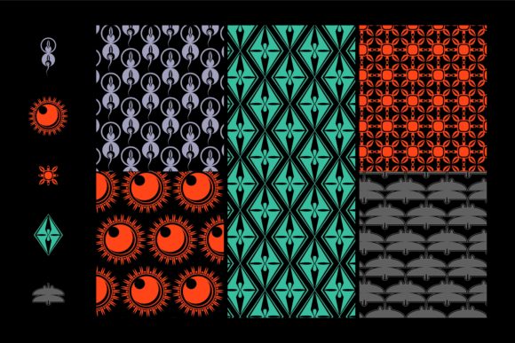 Download Ornamental Shape Pattern Set - Ornamental Collection