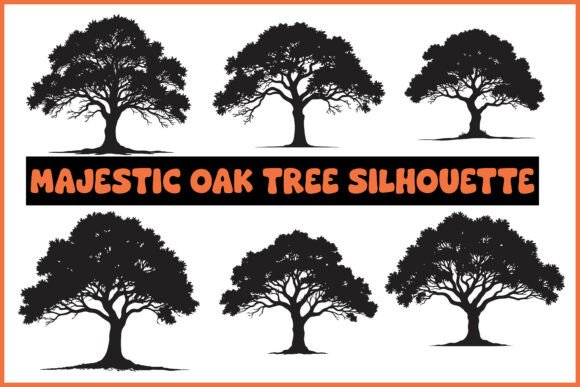 Download Majestic Oak Tree Silhouette Bundle - Majestic Collection