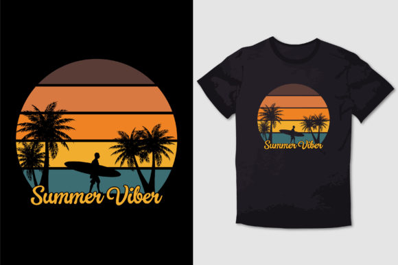 Download SUMMER VIBER TYPOGRAPHY T-SHIRT DESIGN - Summer Collection