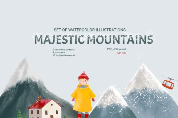Download Majestic Mountains Set - Majestic Collection