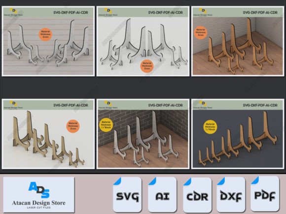 Download Versatile Easel Display Stand Bundle Svg - Versatile Collection